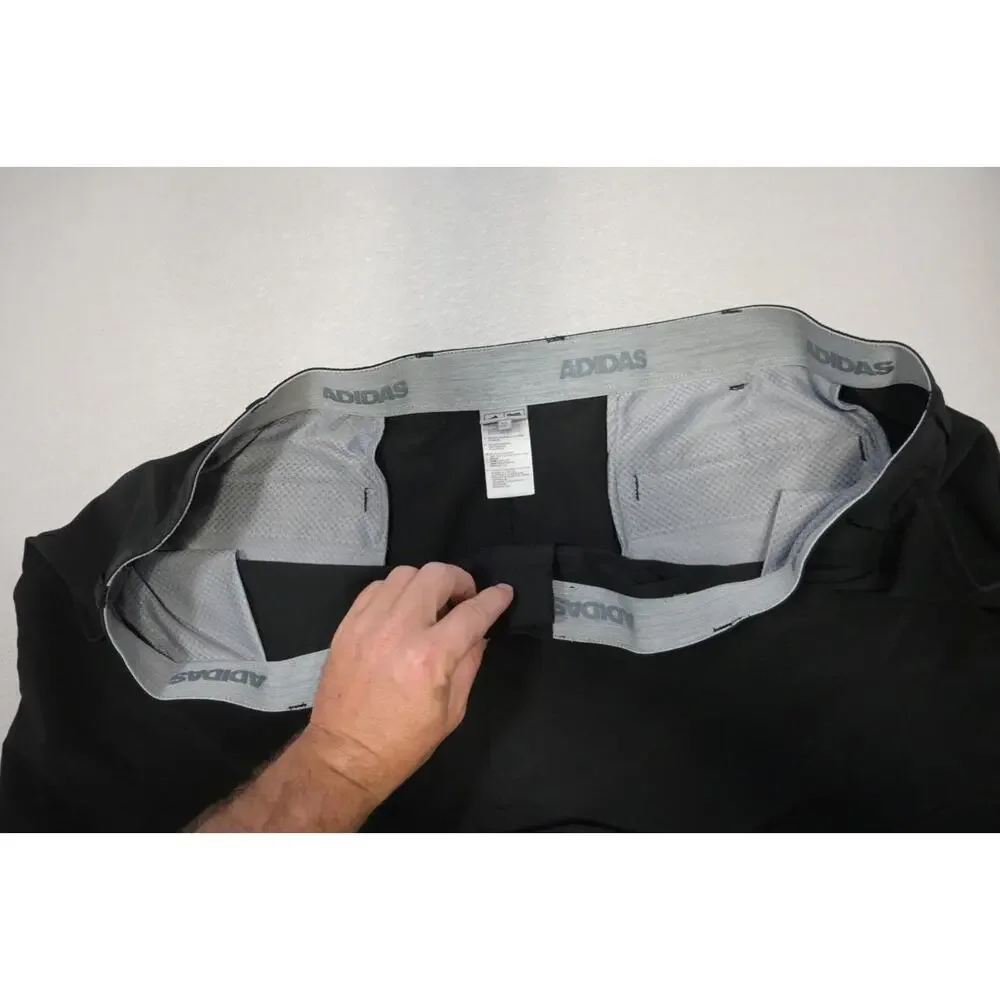 Adidas Golf Shorts ClimaCool‎ Black Performance Athletic 10.5